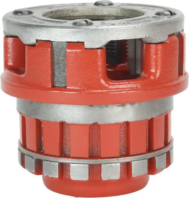 Alt view image 5 of 7 - RIDGID® 37410 Old Style Die Head 1-1/2" & Steel Dragon Tools® Dies