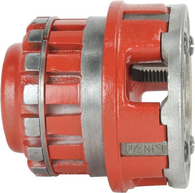 Alt view image 6 of 7 - RIDGID® 37410 Old Style Die Head 1-1/2" & Steel Dragon Tools® Dies