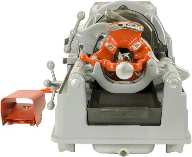 Alt view image 4 of 7 - RIDGID® 535A V3 Auto Chuck Pipe Threading Machine 84097 with 341 Reamer 811A Die Head and 47765 47770 High Speed Steel Dies