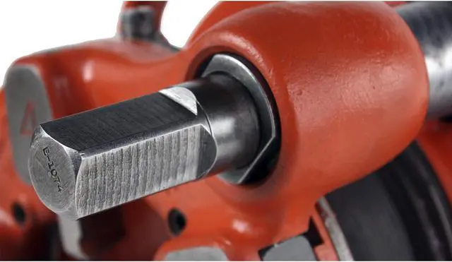 Alt view image 7 of 7 - RIDGID®700 Bundle with 141 Geared Threader 774 Adapter and Steel Dragon Tools®  460 Stand 418 Oiler Bucket