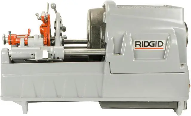 Alt view image 5 of 7 - RIDGID® 535A V3 Auto Chuck Pipe Threading Machine 84097 with 341 Reamer 811A Die Head and 47765 47770 High Speed Steel Dies