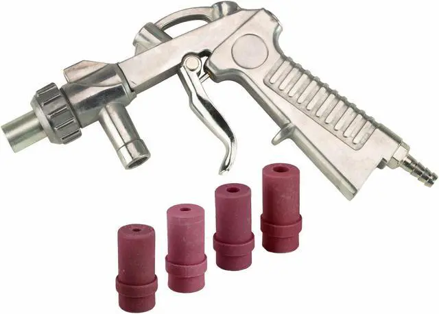 Alt view image 3 of 7 - Dragway Tools Blast Media Gun & Nozzles Kit for Model 25 60 and 90 Sandblast Cabinets
