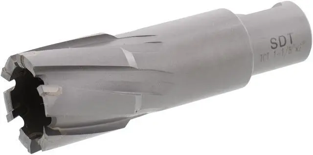 Alt view image 5 of 7 - Steel Dragon Tools® 13pc. Tungsten Carbide Tipped Annular Cutter Kit 2" Depth and 1/2 in. to 1-1/16 in.