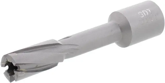 Alt view image 6 of 7 - Steel Dragon Tools® 7pc. Tungsten Carbide Tipped Annular Cutter Kit 2" Depth and 9/16 in. to 1-3/16 in.