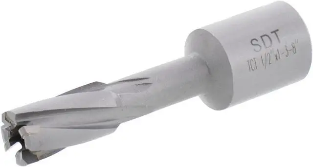 Alt view image 6 of 7 - Steel Dragon Tools® 7pc. Tungsten Carbide Tipped Annular Cutter Kit 1-3/8" Depth and 1/2 in. to 1-1/8 in.