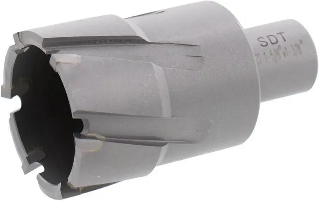 Alt view image 2 of 4 - Steel Dragon Tools® DNTX-C1625 1-5/8" x 1-3/8" Carbide Tip Annular Cutter 3/4" Weldon Shank