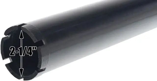 Alt view image 2 of 5 - Steel Dragon Tools® 2-1/4" (57 mm) Wet Diamond Concrete Core Drill Bit