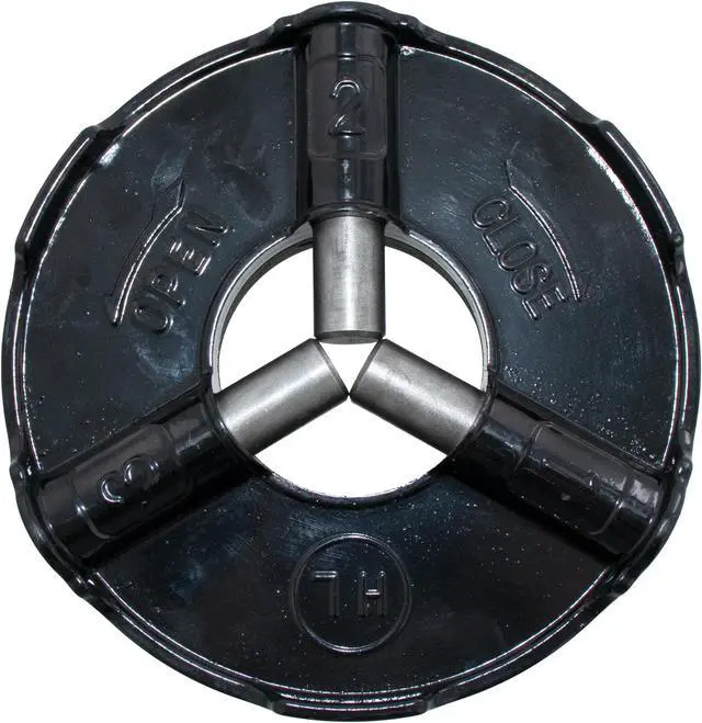 Alt view image 4 of 7 - Steel Dragon Tools® 7090E Pipe Threader Rear Centering Chuck Assembly