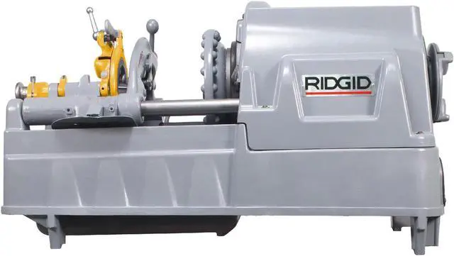 Alt view image 5 of 7 - RIDGID® 535 V3 Manual Chuck Pipe Threading Machine with Steel Dragon Tools® 811A Die Head and High Speed Steel Dies