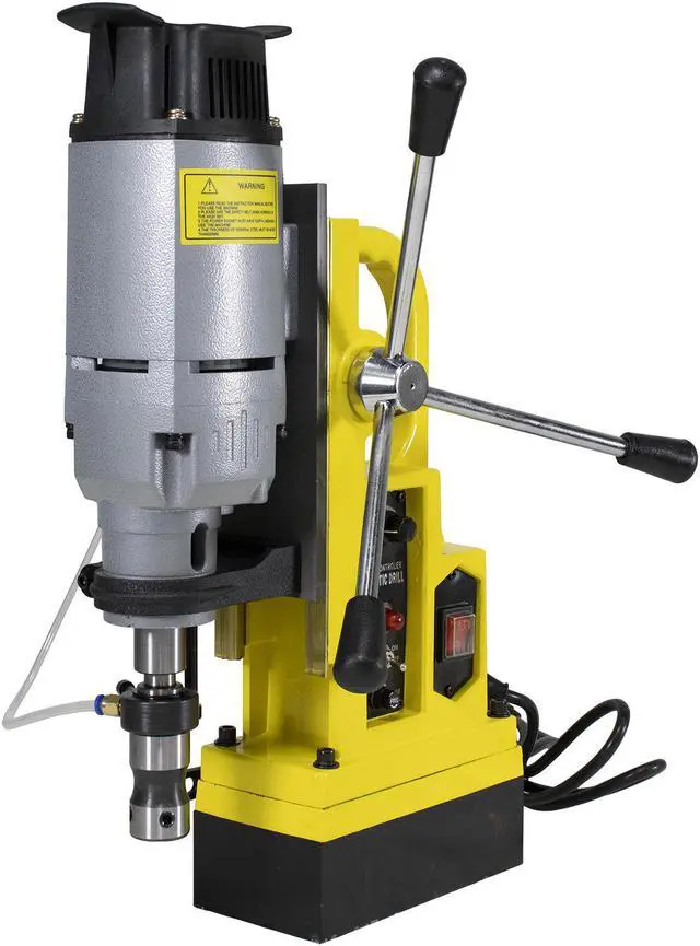 Alt view image 2 of 7 - Steel Dragon Tools® MD45 Magnetic Drill Press with 13PC 1in. HSS Annular Cutter Kit