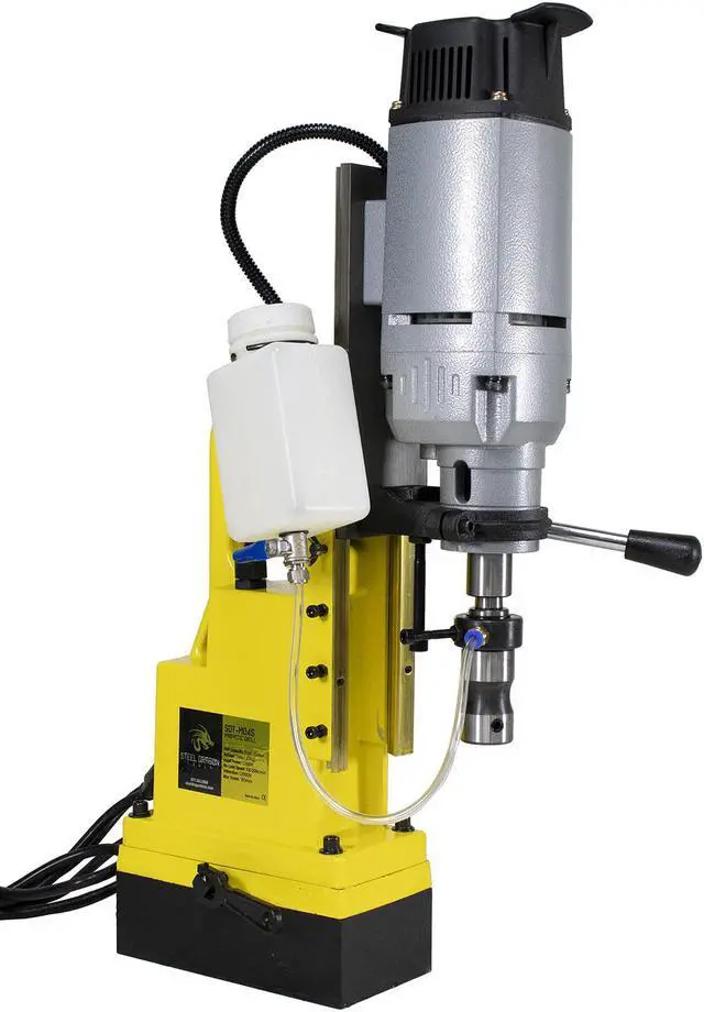 Alt view image 3 of 7 - Steel Dragon Tools® MD45 Magnetic Drill Press with 13PC 1in. HSS Annular Cutter Kit