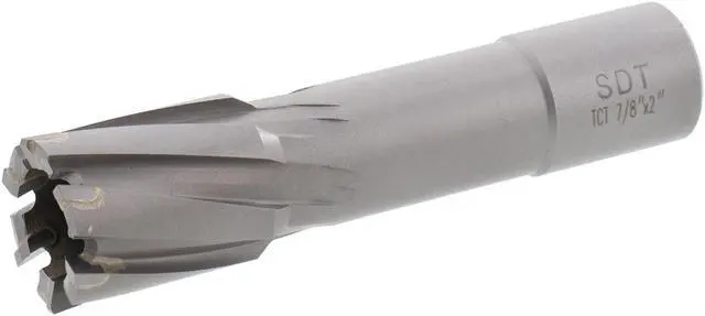 Alt view image 2 of 4 - Steel Dragon Tools® DNTX-D0875 7/8" x 2" Carbide Tip Annular Cutter 3/4" Weldon
