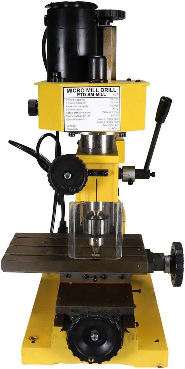 Alt view image 3 of 7 - Steel Dragon Tools® Variable Speed Mini Milling Machine Benchtop Drilling