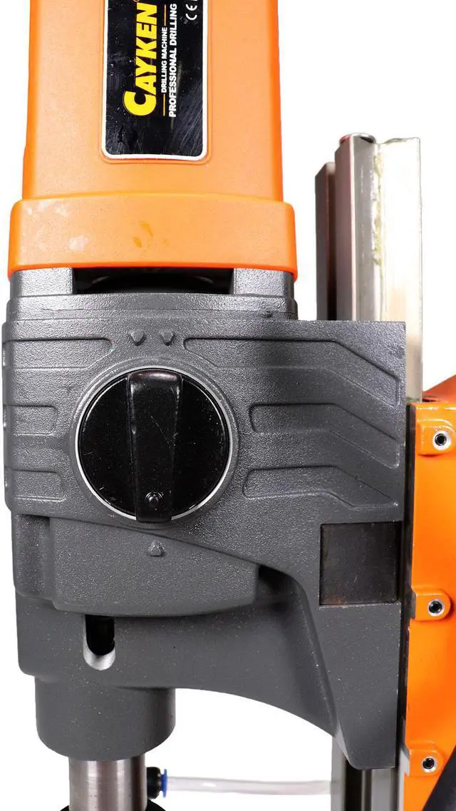 Alt view image 4 of 7 - Cayken KCY-48-2WDO 1.8in. Magnetic Drill Press with 1700W Variable Speed Motor Weldon Shank 13 Piece 1in. Cut Depth Annular Cutter Kit