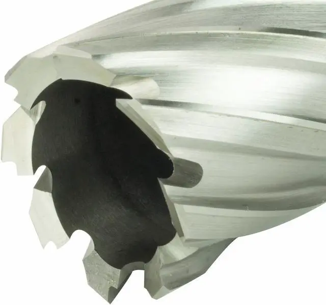 Alt view image 7 of 7 - Cayken KCY-48-2WDO 1.8in. Magnetic Drill Press with 1700W Variable Speed Motor Weldon Shank 7 Piece 1in. Cut Depth Annular Cutter Kit