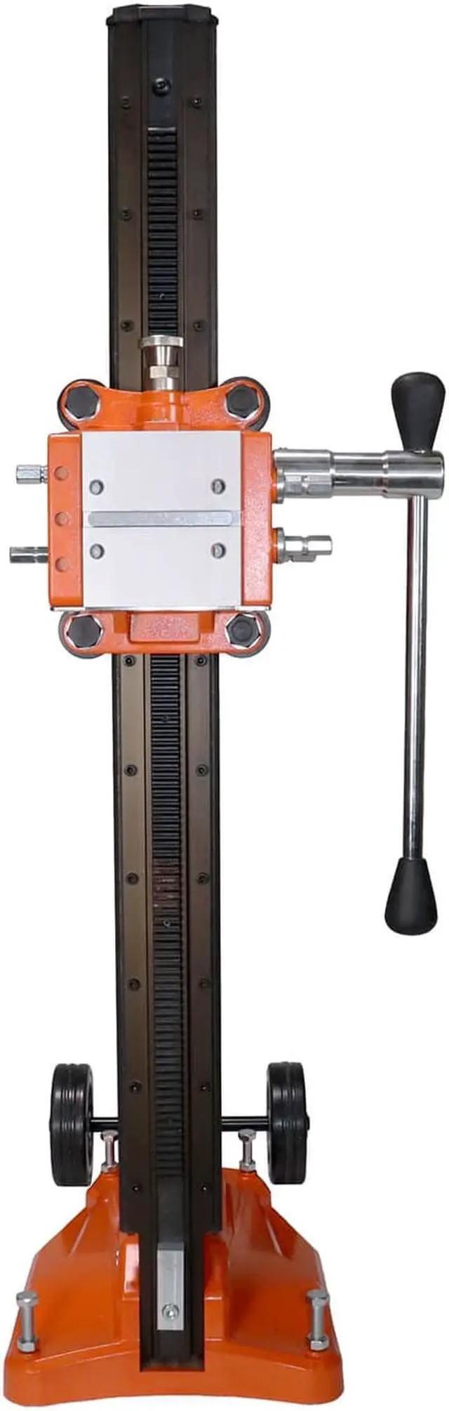 Alt view image 2 of 7 - Cayken Aluminum Diamond Core Drill Rig Stand with Vacuum Plate and Wheels