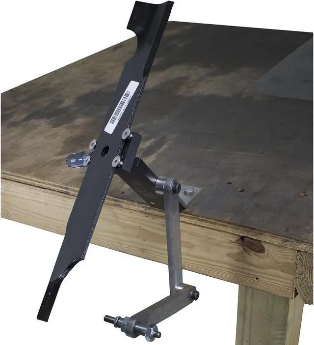 Alt view image 7 of 7 - All American Sharpener Model 5002 Lawn Mower Blade Sharpener for Straight and Standard Lawn Mower Blades