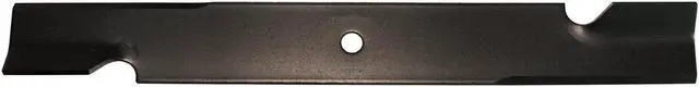 Alt view image 2 of 7 - 9 USA Mower Blades U15207BP High-Lift for Exmark 103-0301 103-0301-S 103-1580-S 103-2530 1-633483 613112 613250 Length 20-1/2 in. Width 2-1/2 in. Thickness .203 in. Center Hole 5/8 in. 60 in. Deck