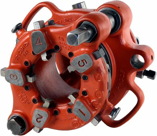 Alt view image 3 of 7 - RIDGID® 141 Geared Threader with Steel Dragon Tools® 300 Power Drive Stand and Accessories