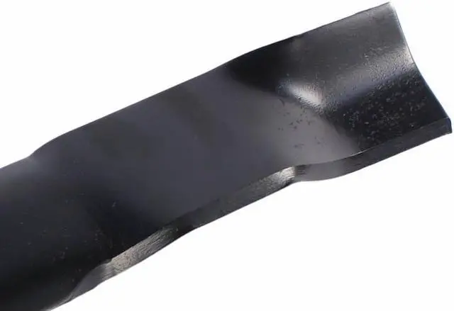 Alt view image 5 of 7 - 4 USA Mower Blades AYP485BP Mulching Blade Fits AYP® 141443 141443P 406713X431 Length 21-3/4 in. Width 2-1/4 in. Thickness 0.150 in. Center Hole 5/8 in. Side Hole 3/8 in. 22 in. Deck
