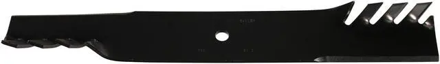 Alt view image 2 of 7 - USA Mower Blades (6) AYP498BP High Lift Blade Fits AYP® Craftsman® 127843 134149 127843 138498 532127843 Length 21 in. Width 2 1/4 in. Thickness .150 in. Center Hole 5 PT ST 42 in. Deck