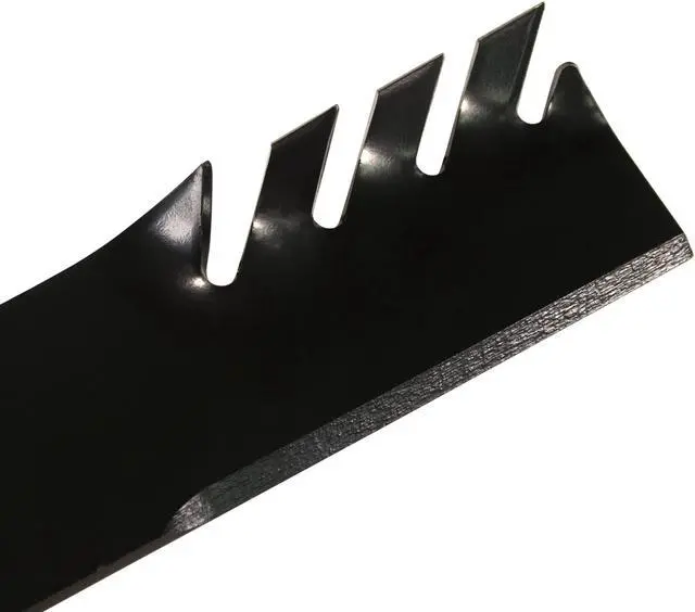 Alt view image 5 of 7 - USA Mower Blades (6) AYP498BP High Lift Blade Fits AYP® Craftsman® 127843 134149 127843 138498 532127843 Length 21 in. Width 2 1/4 in. Thickness .150 in. Center Hole 5 PT ST 42 in. Deck