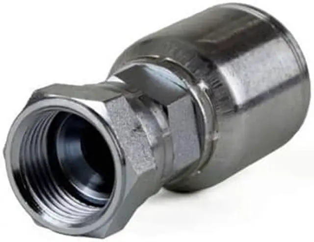 Alt view image 2 of 3 - FJX-08-08 - 1/2in. Hose x 1/2in. JIC 37° Female Swivel Hydraulic Hose Fitting