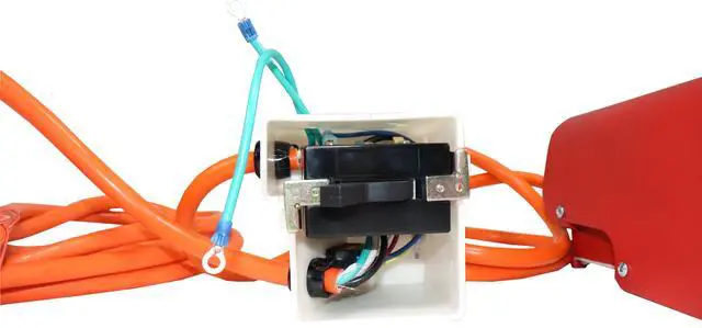 Alt view image 4 of 7 - Steel Dragon Tools® Replacement 87740 Motor Conversion Kit Compatible with 300 Pipe Threading Machine