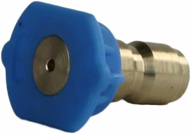 Main image of Erie Tools Pressure Washer 2nd Story 4000 PSI Brass Jet Flush 45°Nozzle with 1/4in. Quick Connect