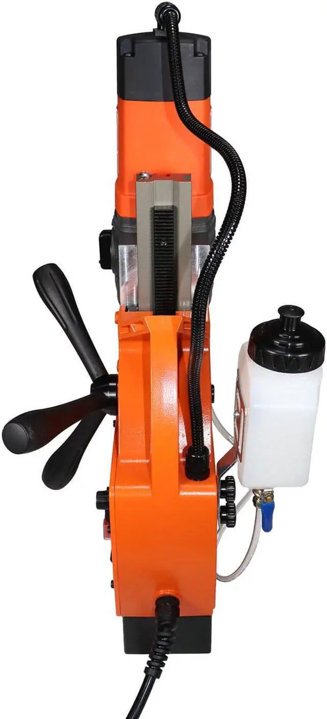 Alt view image 6 of 7 - Cayken KCY-48-2WDO 1.8in. Magnetic Drill Press with 1700W Variable Speed Motor MT2 to Weldon Shank 3260 LBS Magnetic Force