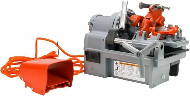 Main image of RIDGID® 1215 Pipe Threading Machine 61142 with 811A Die Head & High Speed Steel Dies