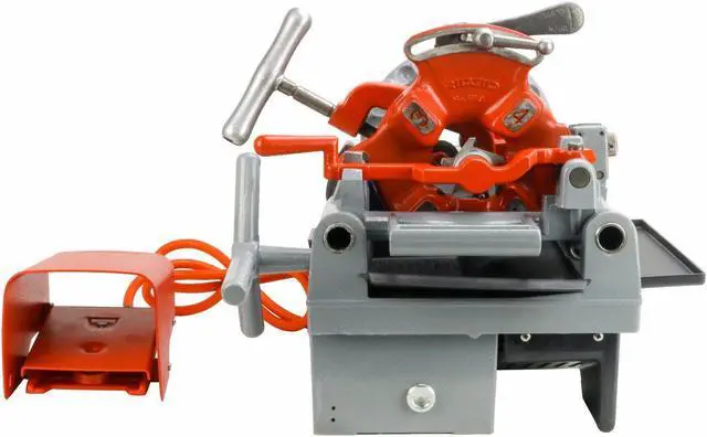 Alt view image 5 of 7 - RIDGID® 1215 Pipe Threading Machine 61142 with 811A Die Head & High Speed Steel Dies