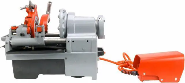 Alt view image 6 of 7 - RIDGID® 1215 Pipe Threading Machine 61142 with 811A Die Head & High Speed Steel Dies