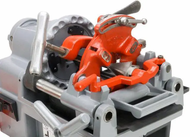 Alt view image 7 of 7 - RIDGID® 1215 Pipe Threading Machine 61142 with 811A Die Head & High Speed Steel Dies