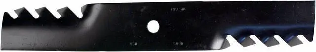 Alt view image 3 of 7 - 2 Gator Mulching Toothed Mower Blades for Kees 100340 483011 483046 48" Deck