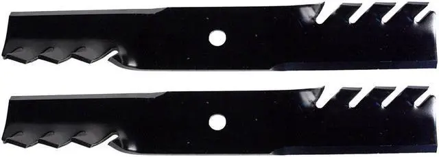 Main image of 2 Gator Mulching Toothed Mower Blades for Kees 100340 483011 483046 48" Deck