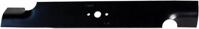 Alt view image 4 of 7 - USA Mower Blades (3) U10022BP Standard Medium Lift for  103-2508 103-2518 103-2518-S 103-2528 Length 18 in. Width 2-1/2 in. Thickness .250 in. Center Hole 5/8 in. 36 in. and 52 in. Deck