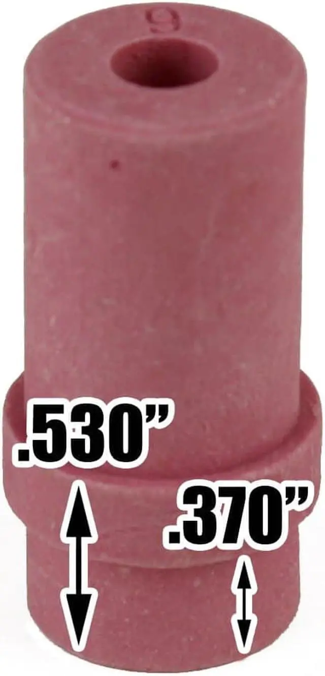 Alt view image 7 of 7 - (5) Dragway Tools 6mm Ceramic Nozzles for Model 25 60 90 Sandblast Cabinet