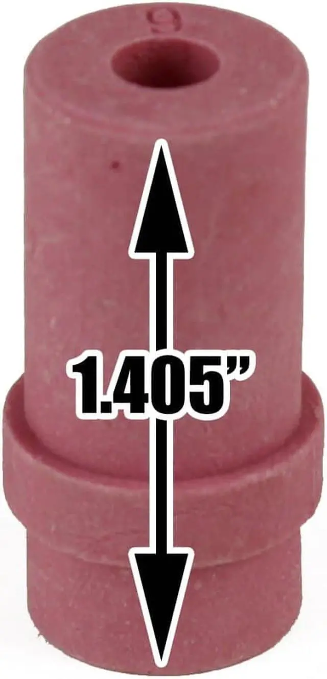 Alt view image 6 of 7 - (5) Dragway Tools 6mm Ceramic Nozzles for Model 25 60 90 Sandblast Cabinet