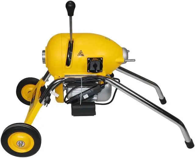 Alt view image 2 of 7 - Steel Dragon Tools® K1500B Drain Cleaner Cleaning Machine 120' C11 Snake Cable
