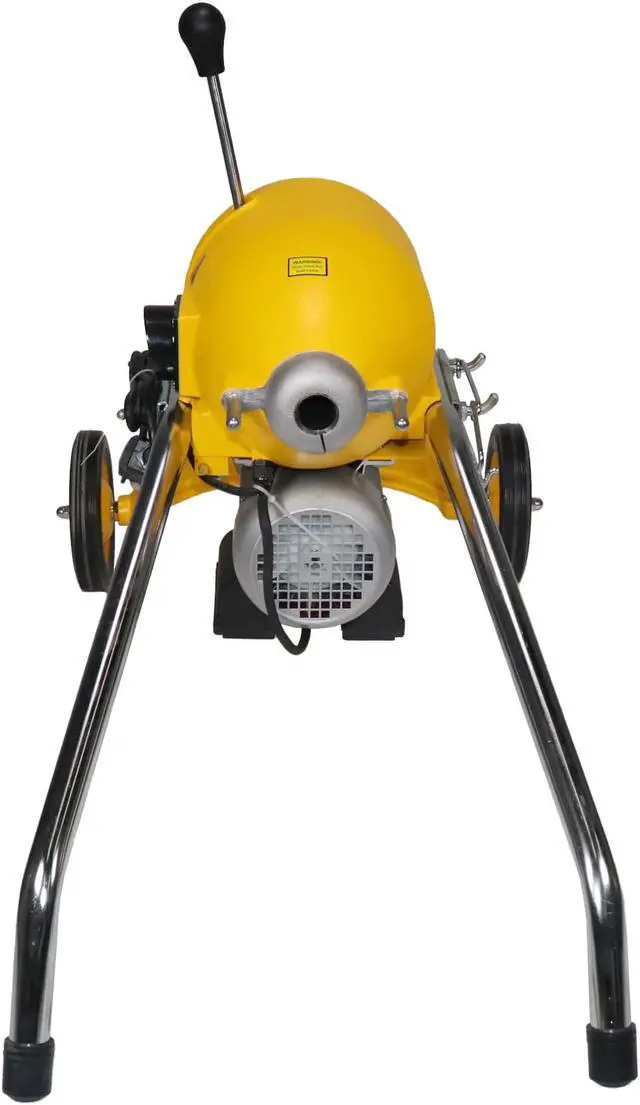 Alt view image 3 of 7 - Steel Dragon Tools® K1500B Drain Cleaner Cleaning Machine 120' C11 Snake Cable