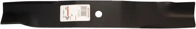 Alt view image 2 of 7 - Rotary® 3401 Mower Blades for Bobcat® Gravely® Lesco® Windsor® Wright® 18 Length 2-1/2 Width .250 Thickness 5/8 Center Hole Fits 36in. 54in. Deck