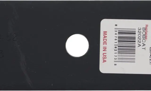 Alt view image 5 of 7 - 6 Rotary® 2173 Mower Blades for Bad Boy® 038-5202-00 Bobcat® 32022A Exmark® 1633482 Snapper® 1988564 Toro® 103-2528 Length 18 Width 2-1/2 Thickness .240 Center Hole 5/8 Fits 36 52" and 54" Decks