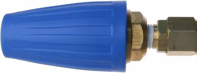 Alt view image 2 of 4 - Erie Tools Pressure Washer Rotating Turbo Nozzle 3.5 Orifice 4000 PSI with Brass Housing Filter and 1/4in. Quick Connect