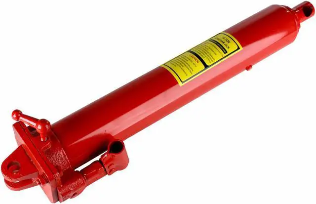 Main image of Dragway Tools 12 Ton Hydraulic Ram for Shop Crane, Engine Hoist, Cherry Picker Jack Lift