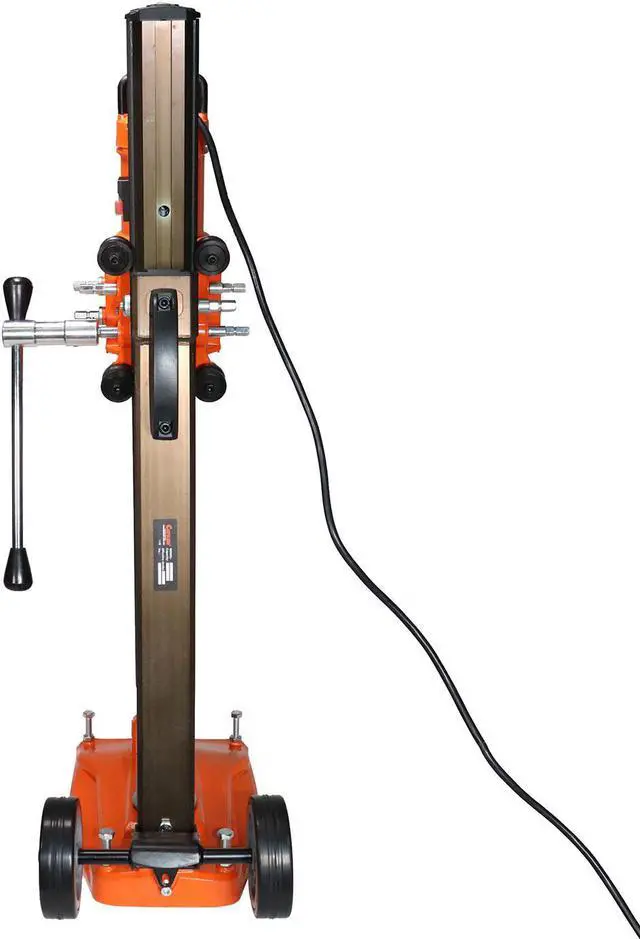 Alt view image 4 of 5 - Cayken 20in. Diamond Core 7.2 HP Drill Rig with Adjustable Vacuum Plate Stand