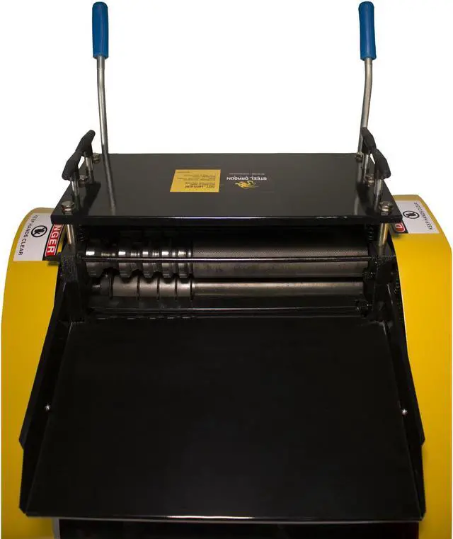 Alt view image 5 of 7 - Steel Dragon Tools® WRA40R Automatic Scrap Wire Stripping Machine with Foot Pedal Switch