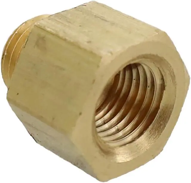 Alt view image 3 of 4 - Giant 1/4" MBSP x 1/4" FNPT Adapter to Convert Threads from BSP to NPT