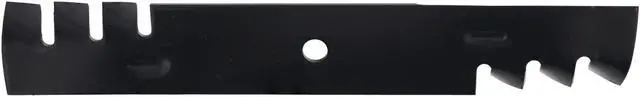 Alt view image 4 of 7 - 4 Rotary® 6296 Mower Blades for Ariens® 00273000 Bobcat® 32061 3239  103-1577 323515 Snapper® 03239 100340 Length 16-1/4 Width 2-1/2 Thickness .204 Center Hole 5/8 Fits 32in. 48in. Deck