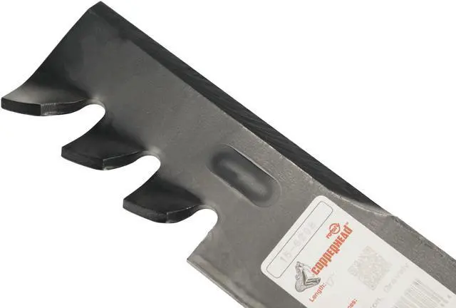 Alt view image 6 of 6 - Rotary® 6298 Mower Blades for Dixie Chopper® Dixon® Gravely® Windsor® 17 Length 2-1/2 Width .204 Thickness 5/8 Center Hole Fits 32in. 50in. Deck